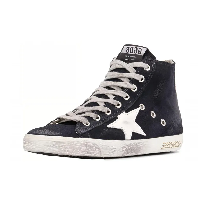 Golden Goose Francy Suede High-top Sneakers-2