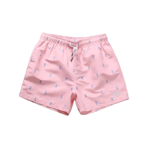 GAILANG Beach Shorts Men Pink