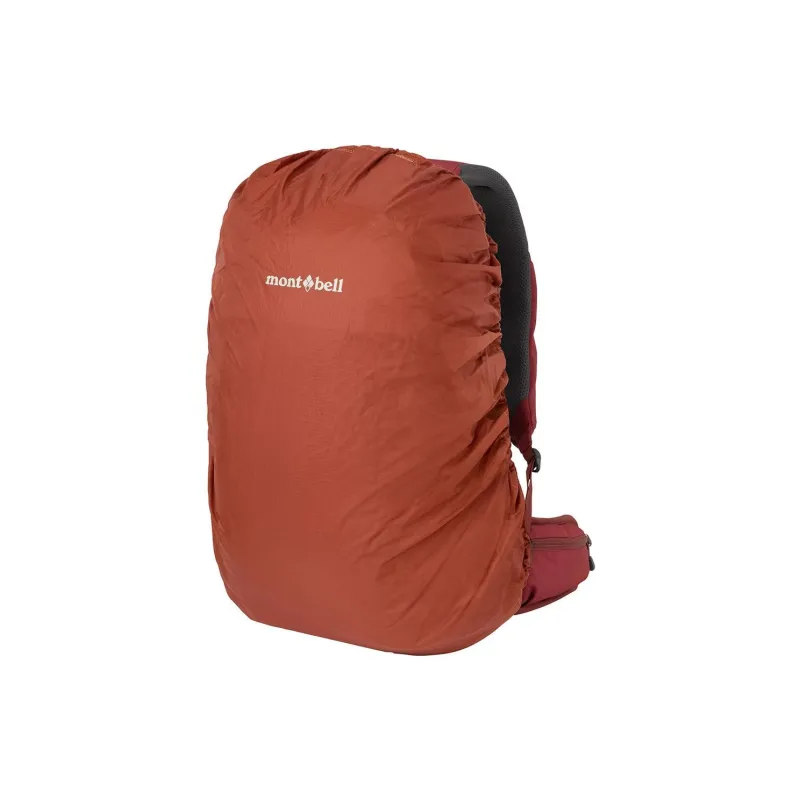 MONTBELL Polyurethane Outdoor Mountaineering Bag, Backpack Regular Unisex Burgundy-1