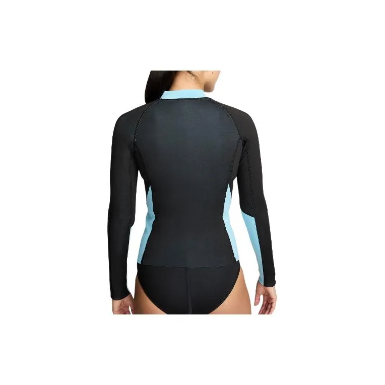 Nike Swim Fusion Women's Long-Sleeve Reversible Zip Shirt-1