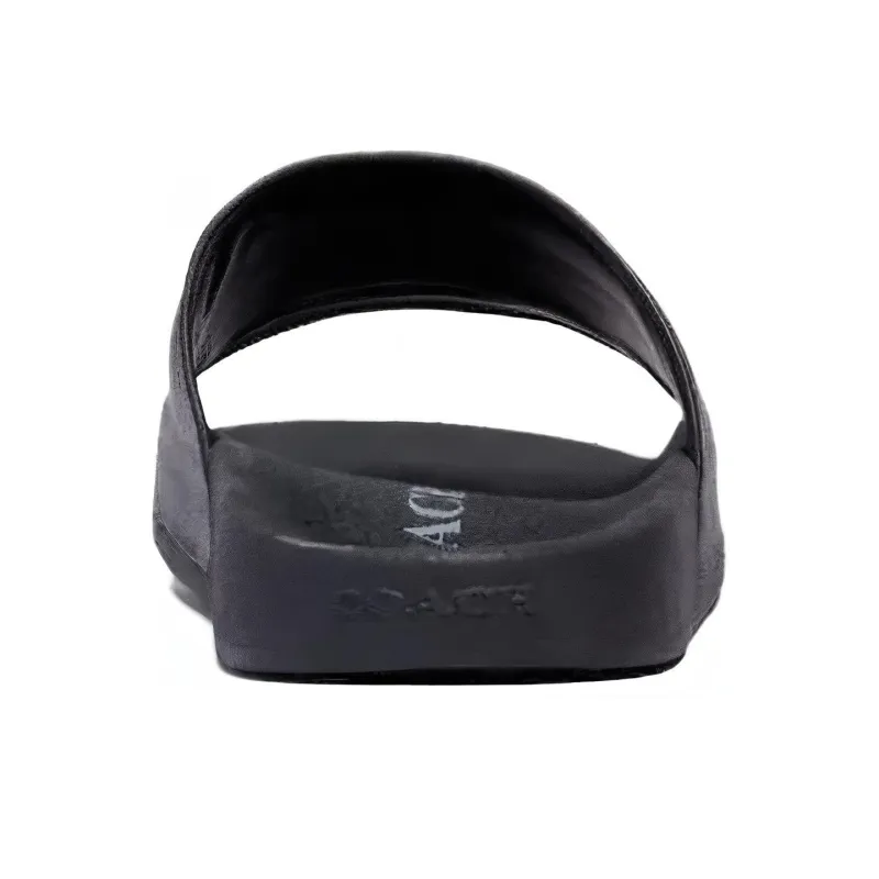 COACH Slide Slippers Women's Black-4