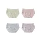 Set: Light Green+Peach Pink+Gray+Mauve Purple