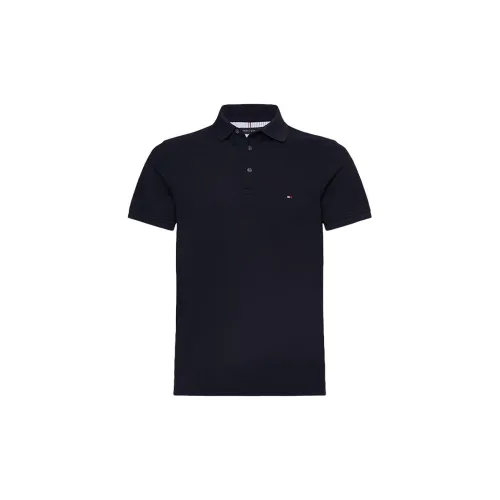 Tommy Hilfiger Polo Shirts Men Navy Blue