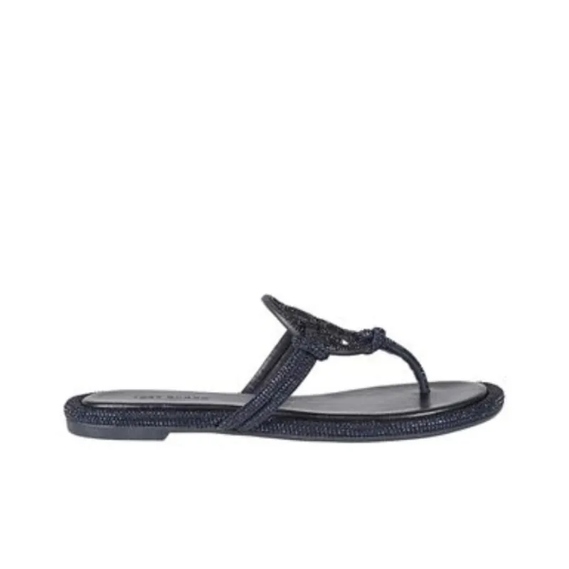 TORY BURCH Miller Pavé Crystal-embellished Sandals-1