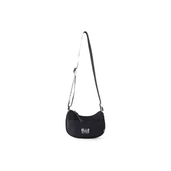 Elle Active Fabric Handbag, Shoulder Bag, Crossbody Bag Regular Women's Black