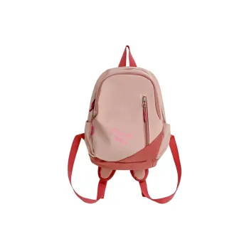 Parker Bear Polyester Backpack Regular Unisex Pink/Black/Red/Gray White/Blue Gray