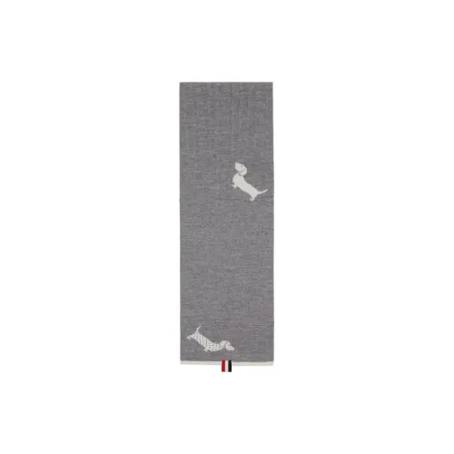 THOM BROWNE· Knit Scarves Women's Gray