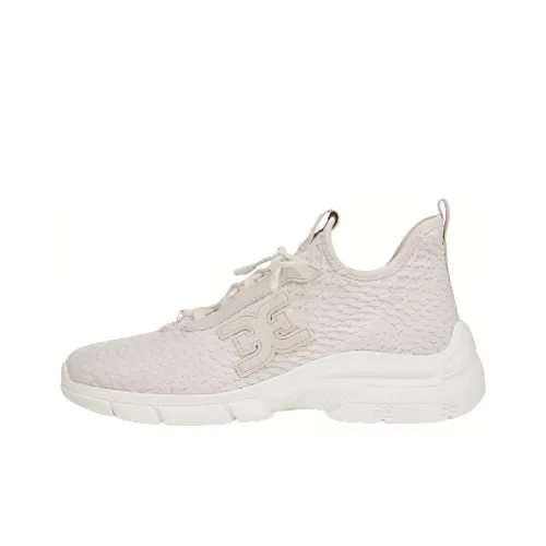 SAM EDELMAN Low-Top Casual Shoes Women's Cream White