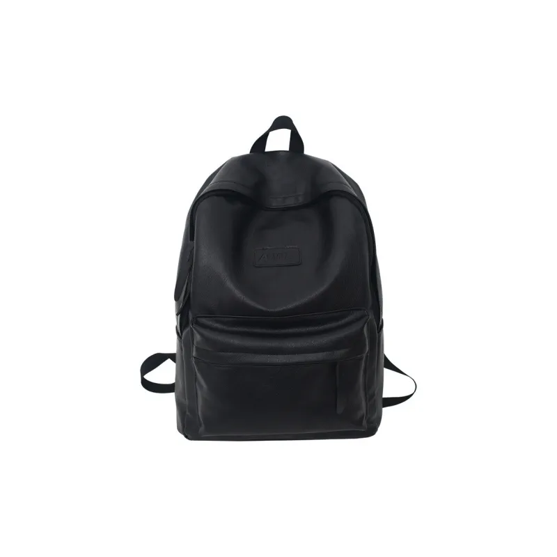 Meow In The Grass PU Backpack Regular Unisex Ecru/Black/Gray-0