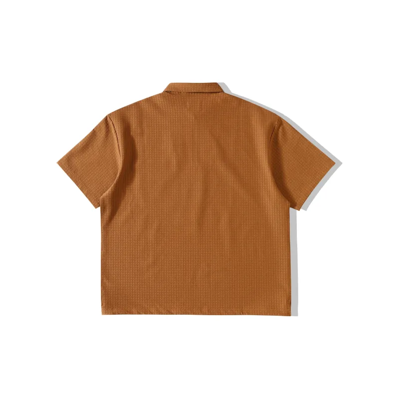 TEKABLU Polo Shirt Men's Mountaineering Red-1