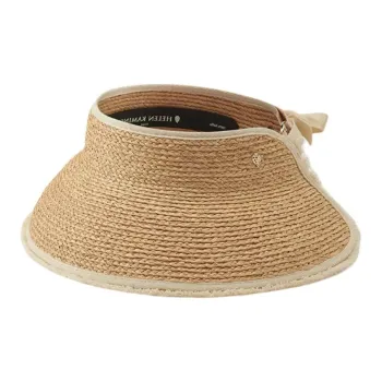 HELEN KAMINSKI Raffia Sun Protection Hats Women's Umber