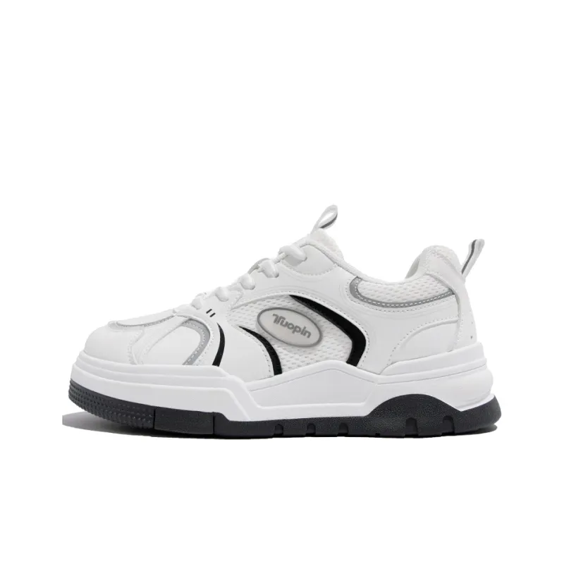 TUOPIN Slip Resistant, Lightweight, And Breathable Low Top Skateboard Shoes Unisex-15