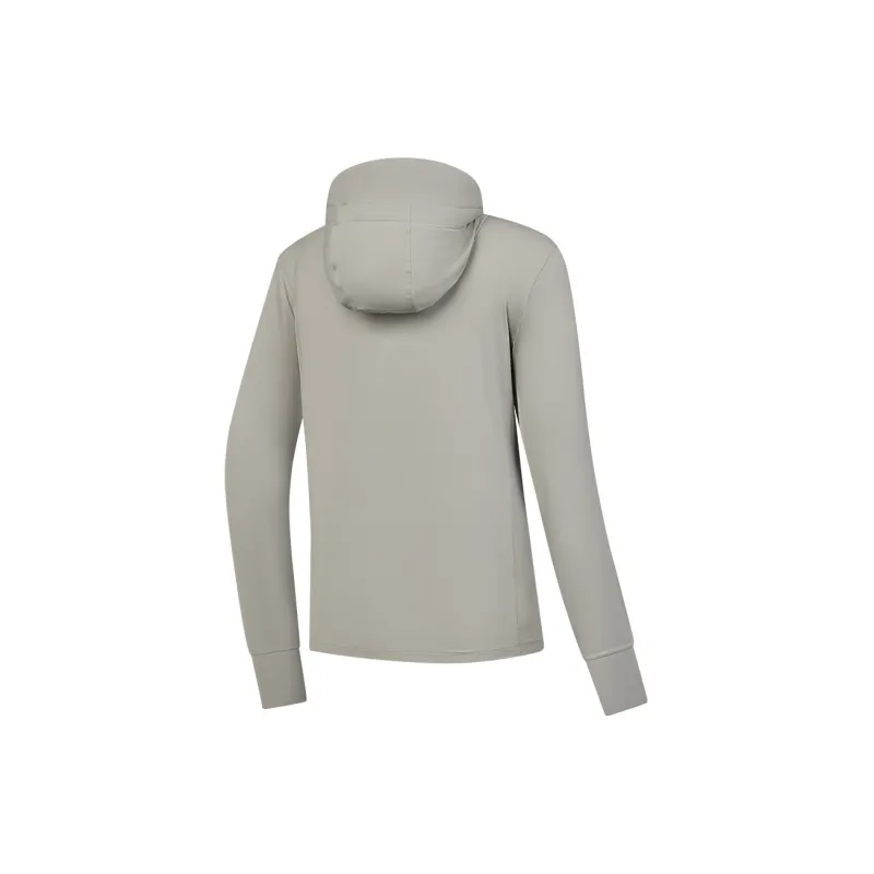 QIAODAN Ice Skin Sun Protection Clothing Women's Dove Gray-1