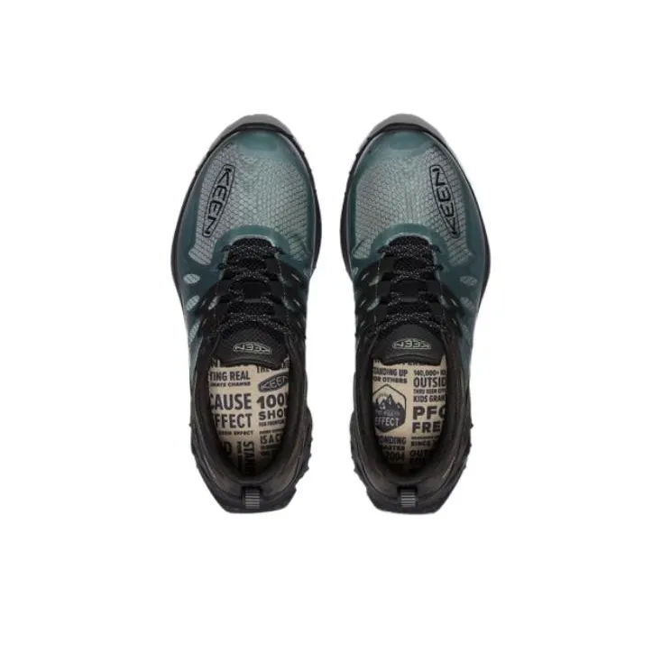 KEEN Zionic Anti Slip Wear Resistant Low Top Outdoor Shoes Men's Green Black-4