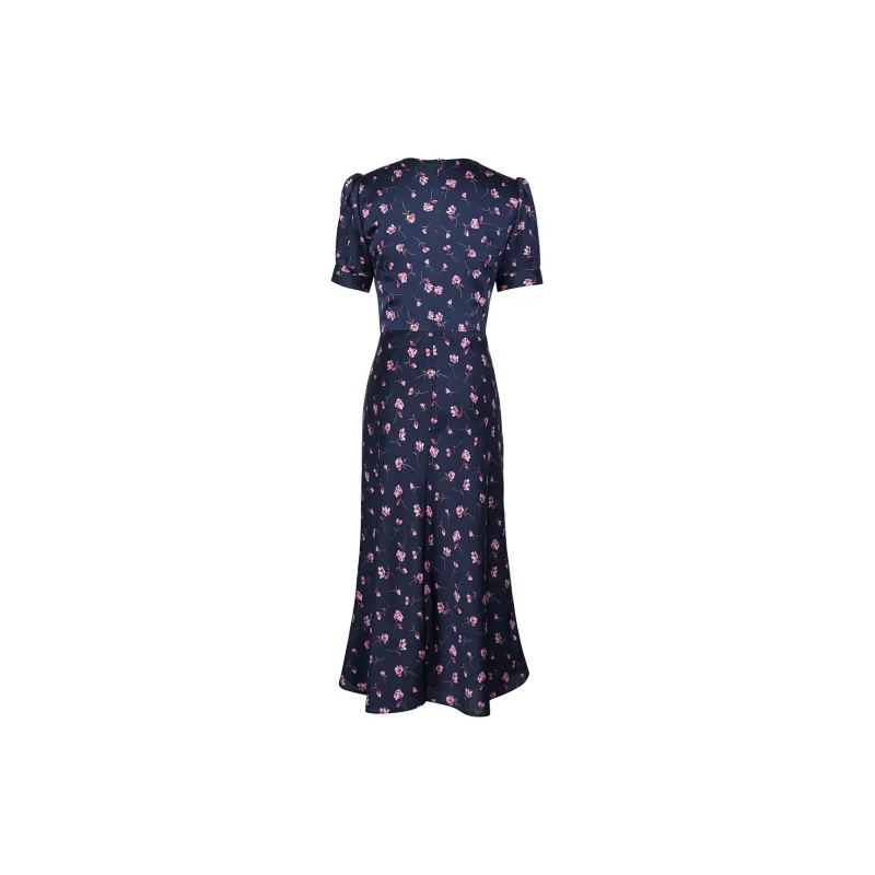 ROEYSHOUSE Short Sleeved Dress Women's Multicolor-1
