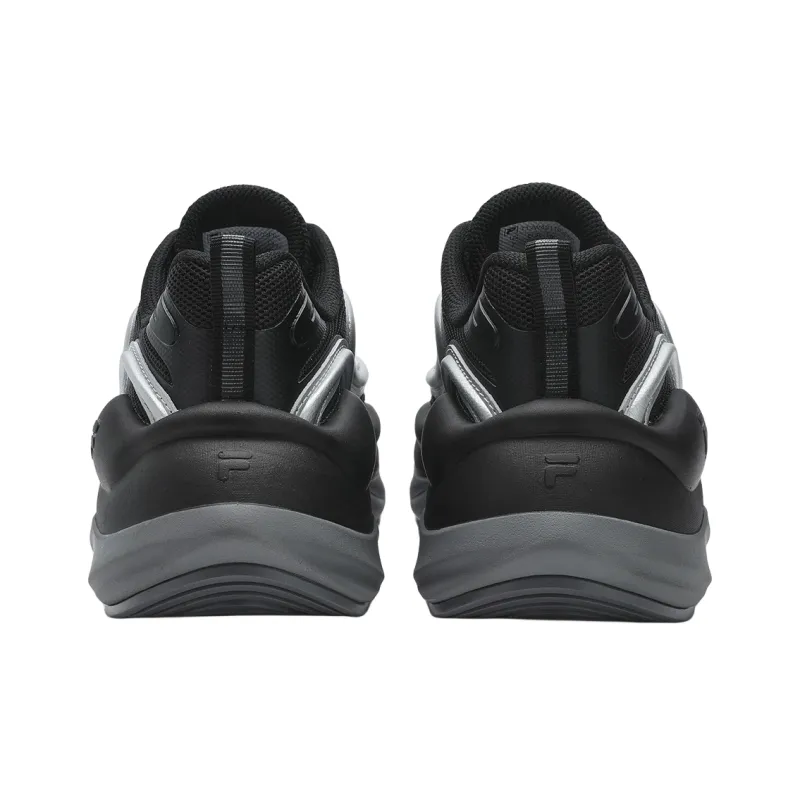 FILA FUSION BUZZARD Meteor Shoes Coverage Moisture Wicking Breathable Low Top Casual Shoes Women's Black-3