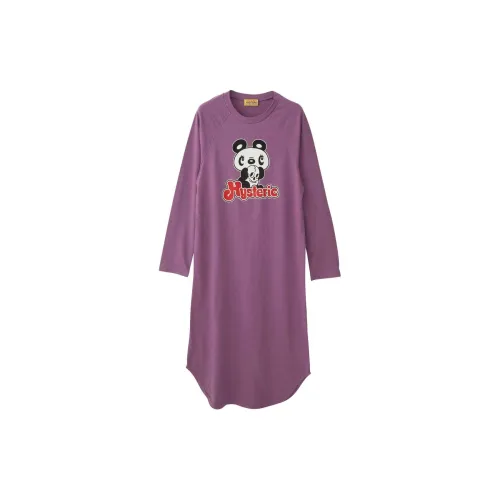 HYSTERIC GLAMOUR Long-Sleeved Dresses Women's Purple