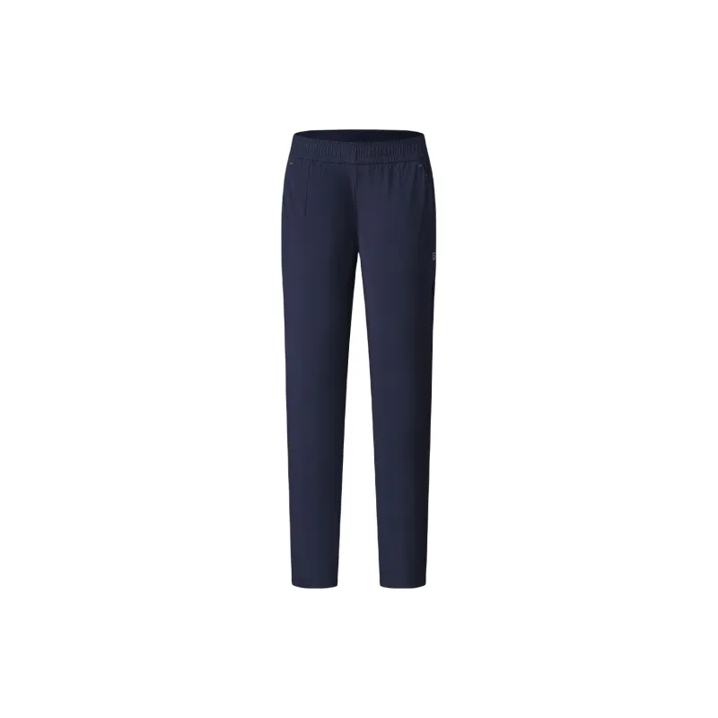FILA Knitted Sweatpants Women's RD Royal Blue-1