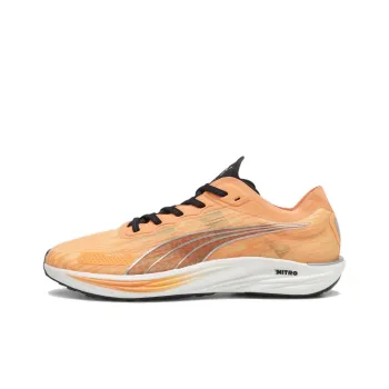 PUMA Liberate Nitro Slip Resistant Low Top Running Shoes Men's Orange