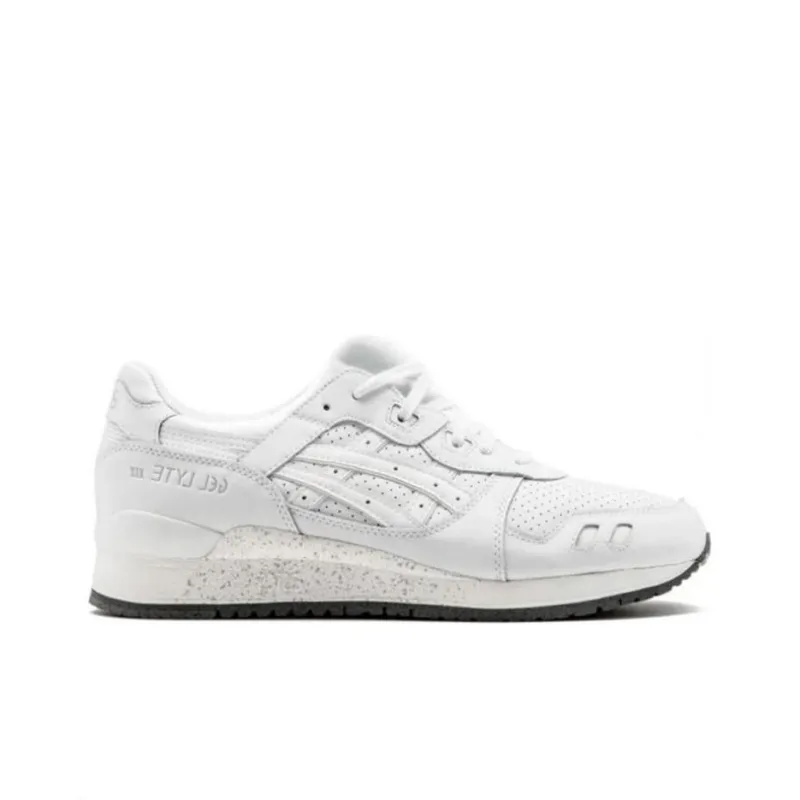 Asics Gel-Lyte 3 Anti-Slip And Wear-Resistant Breathable Low-Top Running Shoes Men's White-1