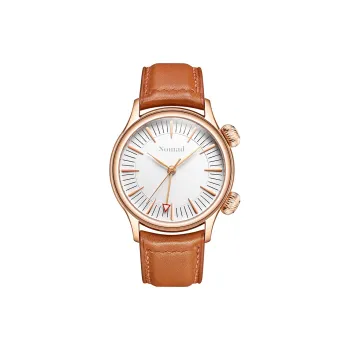 Xomad Manual Mechanical Movement Men's Watches White Dial Grasshopper Alarm Watch