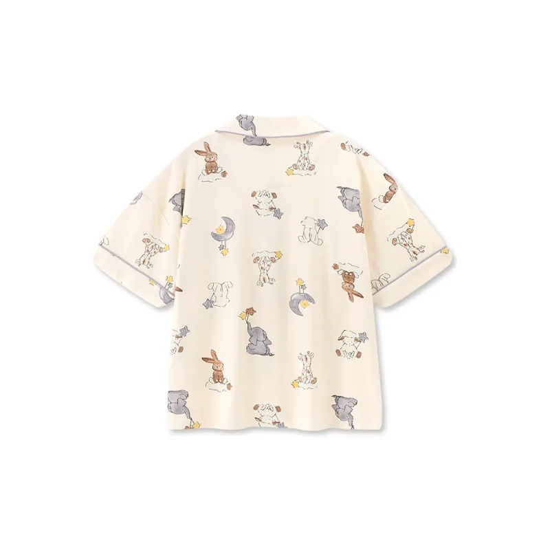 Beast's Secret Pajama Set Women's Ecru-2