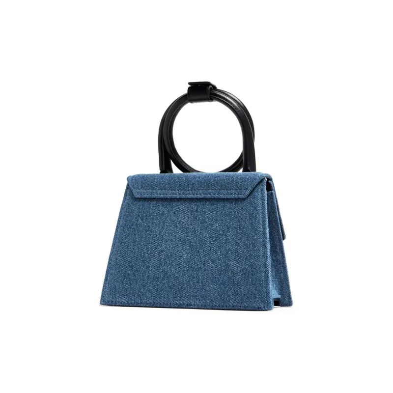 Jacquemus Le Chiquito Noeud Coiled Logo Lettering Handbag-1