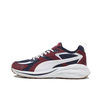 PUMA Hypnotic LS Anti Slip Wear Resistant Low Top Casual Shoes Unisex Red Blue White