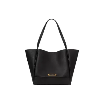 Kate Spade Litchi Grain Leather Tote Bag Shopping Bag Shoulder Bag Crossbody Bag Handbag Women's Black
