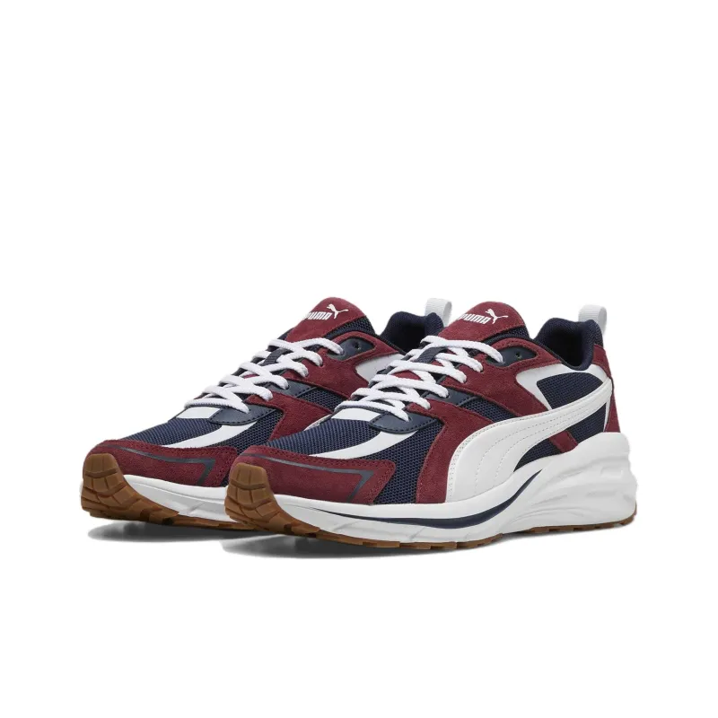PUMA Hypnotic LS Anti Slip Wear Resistant Low Top Casual Shoes Unisex Red Blue White-2