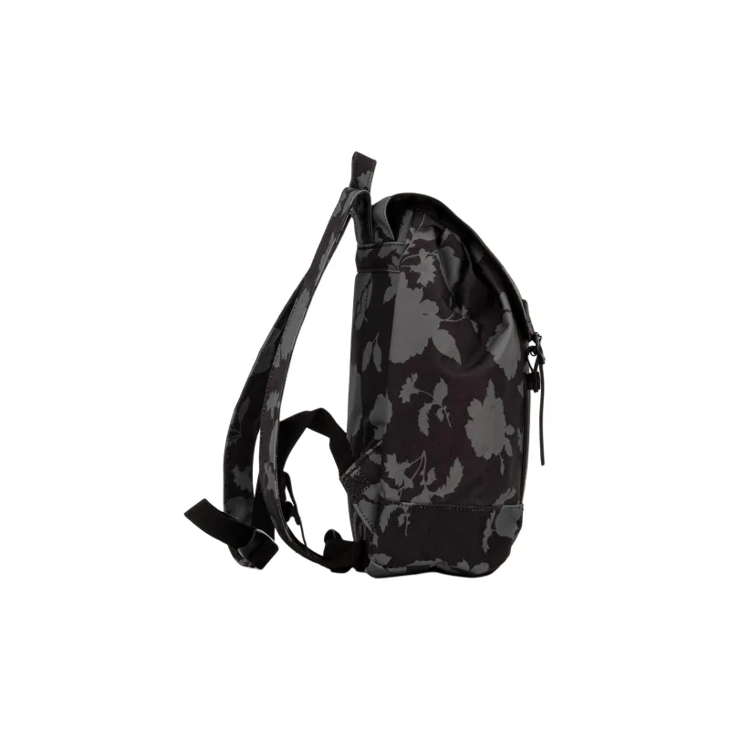 Herschel Polyester Backpack Mini Unisex Black Print-2