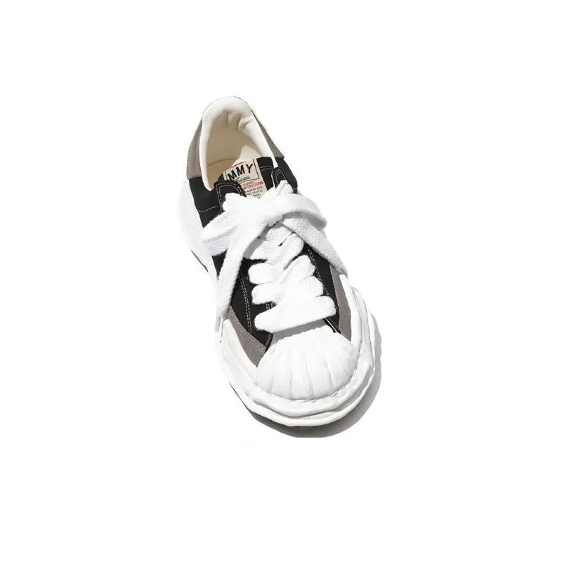 EXI.T x MIHARA YASUHIRO Blakey Skateboard Shoes Men's Black White-1