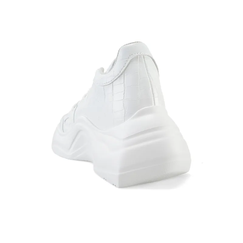 IiJin Wear resistant And Lightweight Low Top Chunky Sneakers Women's-8