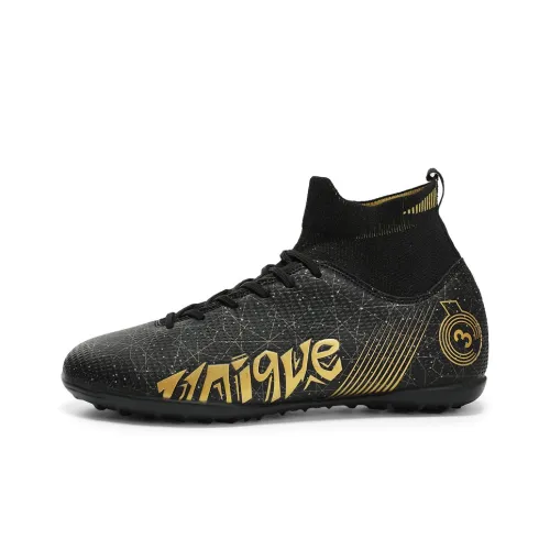 Double dice Soccer Shoes Unisex High-Top