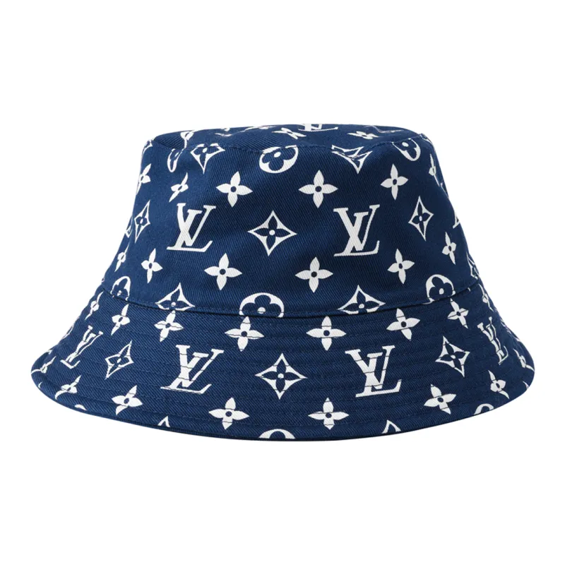 LOUIS VUITTON Denim Bucket Hats Unisex-1
