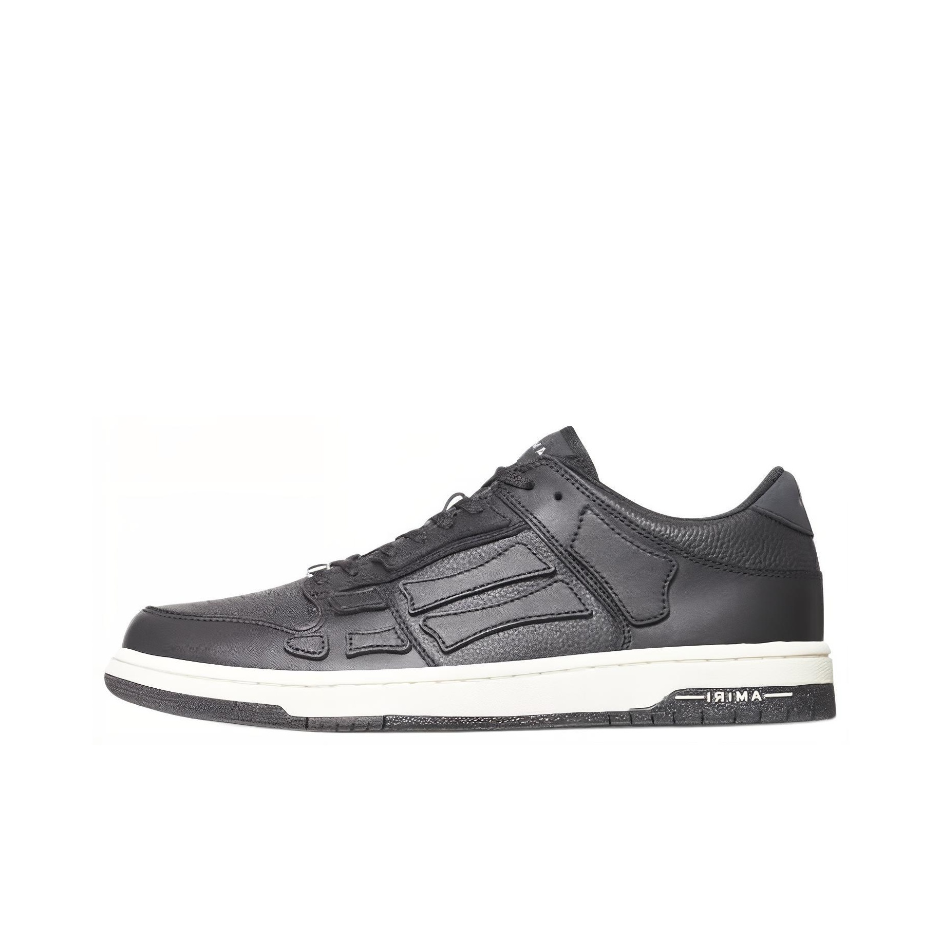 US発レア★AMIRI Skel LowTop スケル ロートップスニーカー 黒 AMIRI Skel Top Low Black Grey Men's - MFS003-016 - US