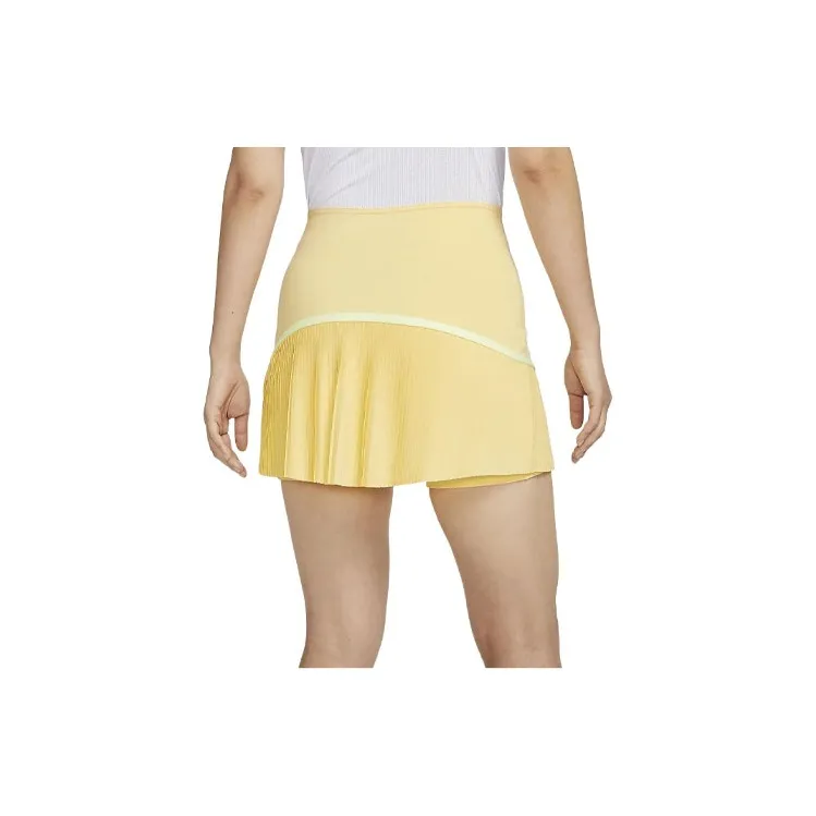 Nike SS24 Casual Short Skirts Women's Soft Yellow-1