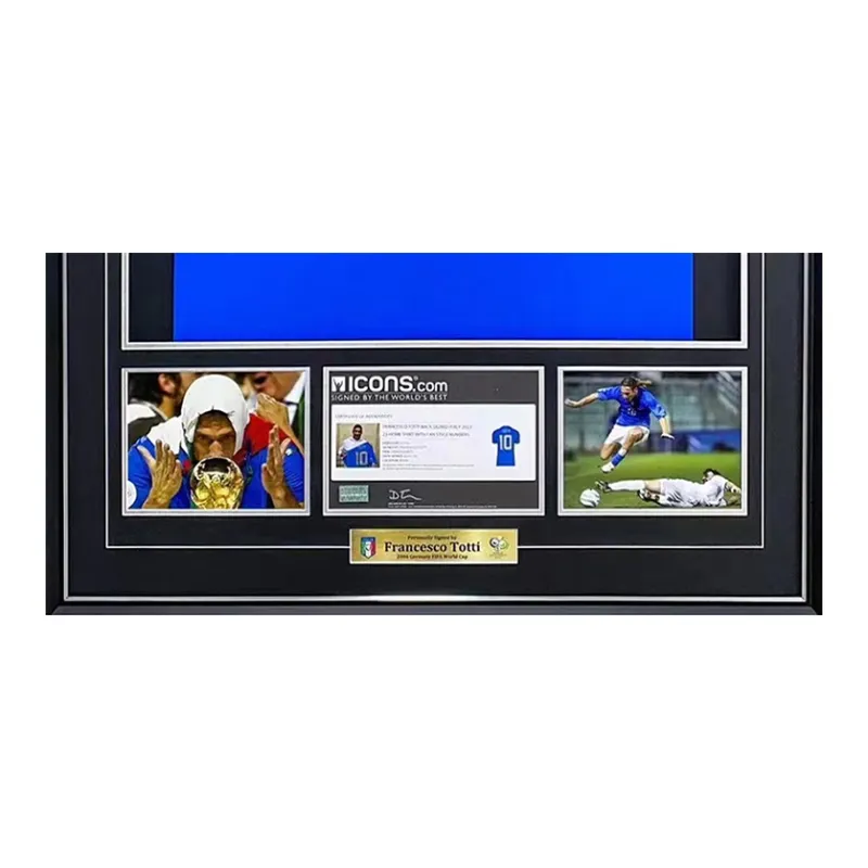 Huayitaojin Jersey Officially Signed Company Certificate With Icons Framed 115x85cm Men's Home Decoration Collectible-2