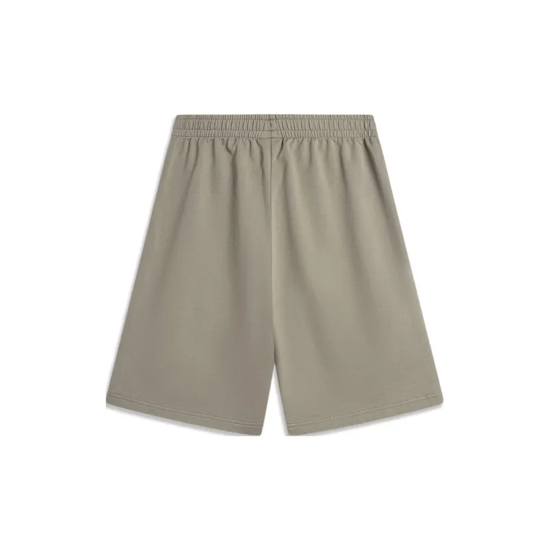 LiNing Sports Life Collection Casual Shorts Men's Pomegranate Peel Yellow-1