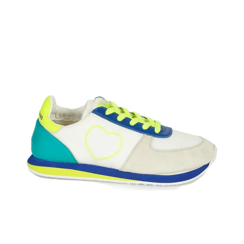 Love MOSCHINO Logo Panelled-design Sneakers-1