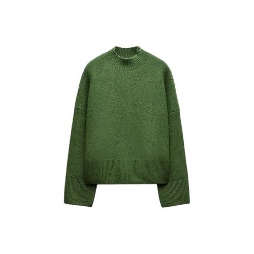 ZARA Sweaters Women's Green