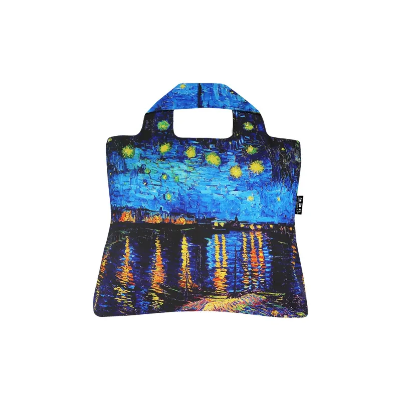 ENVIROSAX WAAGE Collaboration Polyester Waterproof Tote Bag, Shopping Bag, Shoulder Bag Unisex Multicolor-6