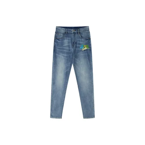 C'N'C Rhythm Party Series Jeans Men Denim Blue