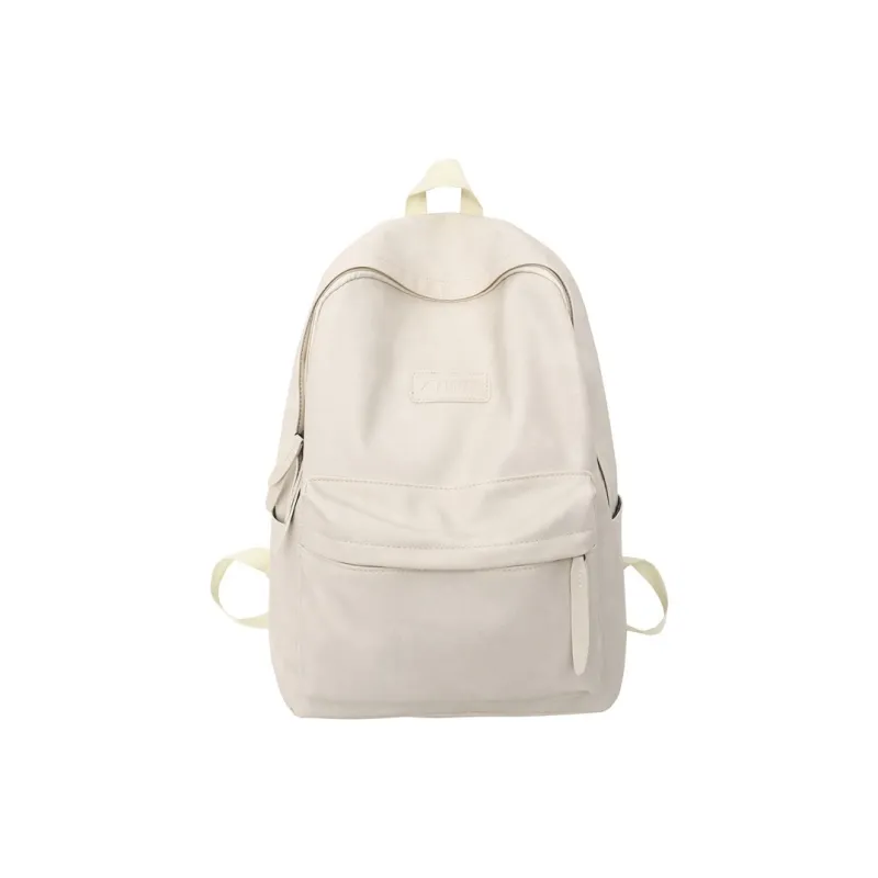 Meow In The Grass PU Backpack Regular Unisex Ecru/Black/Gray-9