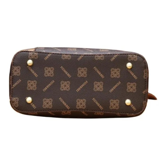 Weymond PU Shoulder Bag Crossbody Bag Handbags Women's Burgundy/Champagne-8