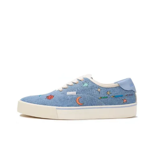 COACH Low Top Skateboard Shoes Men's Blue