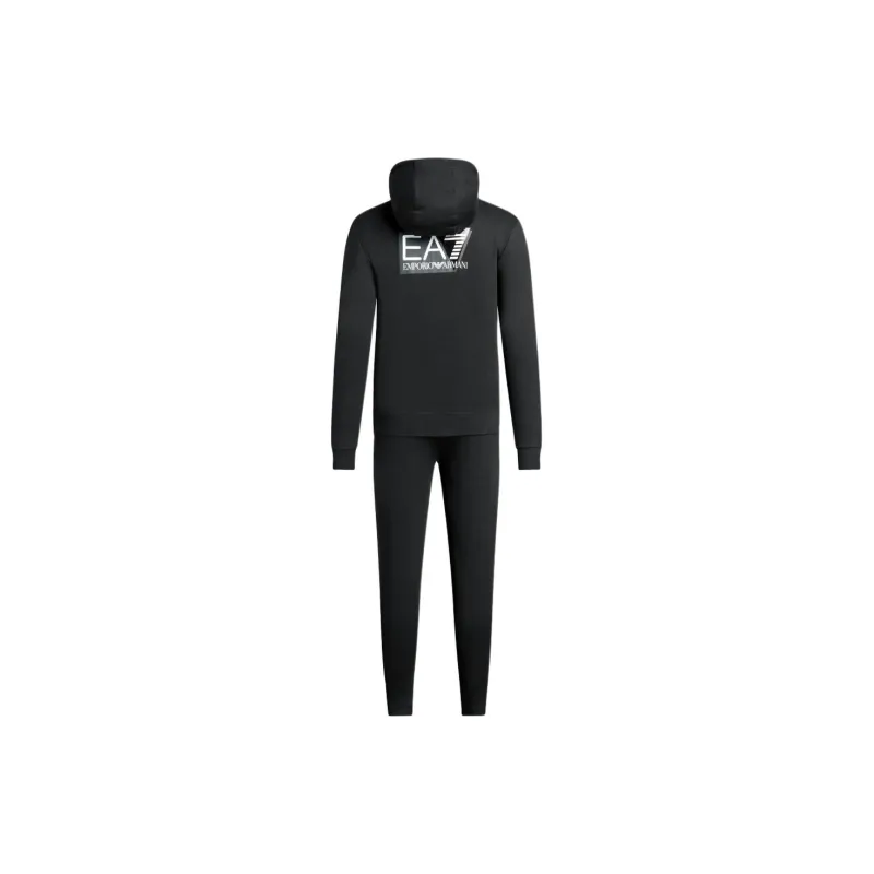 EMPORIO ARMANI EA7 SS24 Casual Sportswear Men's Black-1