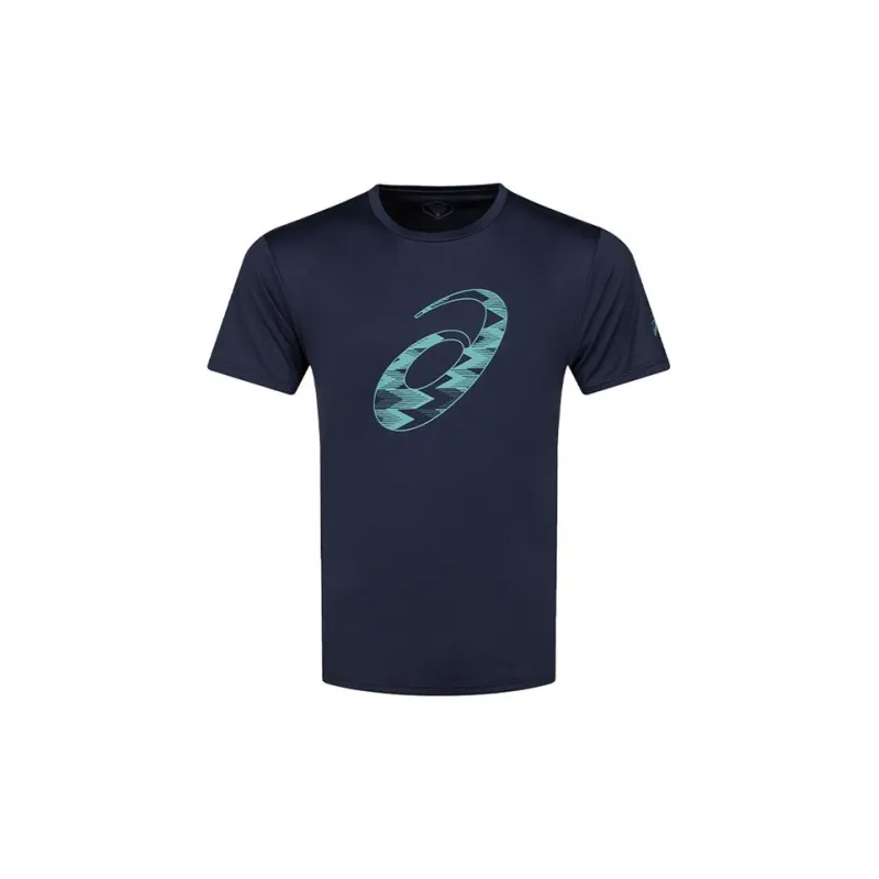 Asics T Shirts Men Dark Blue-1