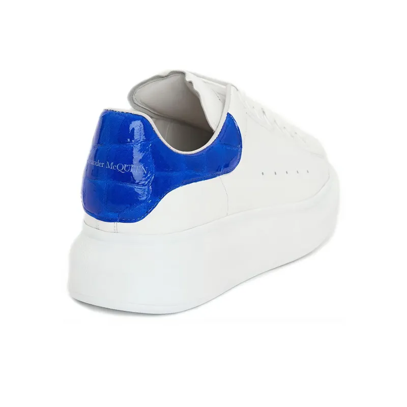 Alexander McQueen Oversized Sneaker 'White Ultramarine' Women's-3