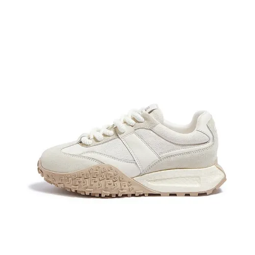 CAMEL Low-Top Chunky Sneakers Women's